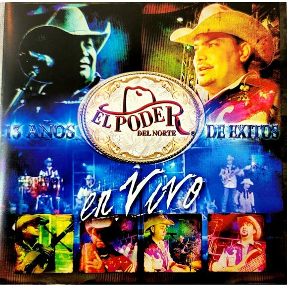 El Poder Del Norte En Vivo CD - 13 Años De Éxitos - Regional Music 37327cd - Picture 2 of 2